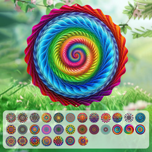 Hanging Wind Spinner for Indoor & Outdoor