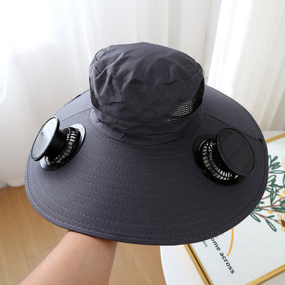 Ultralight Solar Fan Sun Hat